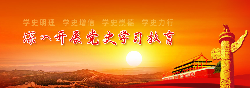 深入开展党史学习教育